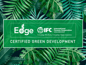 Edge Green Building Certification Well Underway!