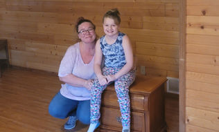 A new home for Peggy and Tana