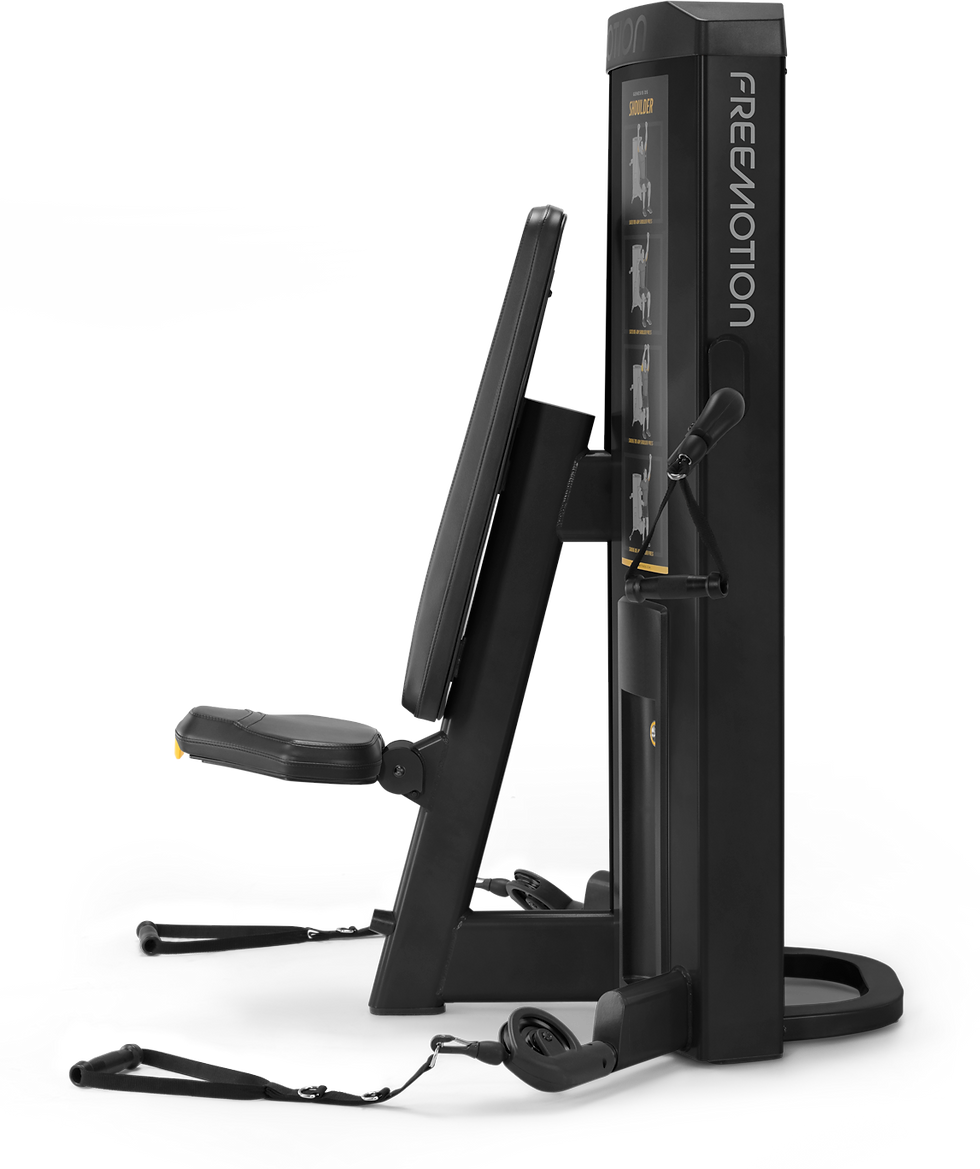 Thumbnail: Reliable and durable machine for chest and shoulder exercises.