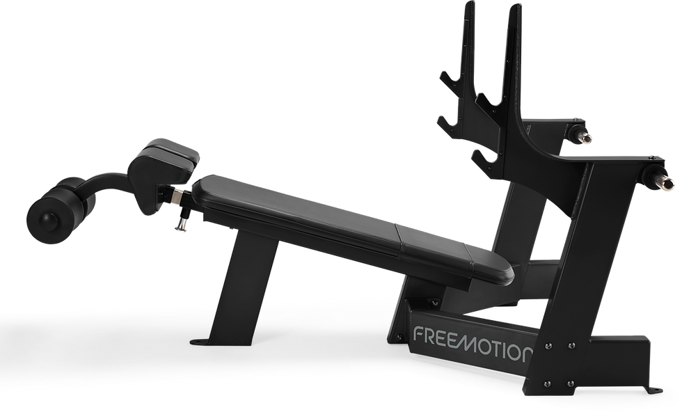 Thumbnail: Freemotion Fitness Olympic Incline Bench-black