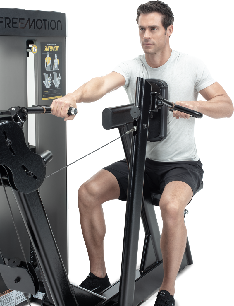 Thumbnail: for upper and middle back exercise machine