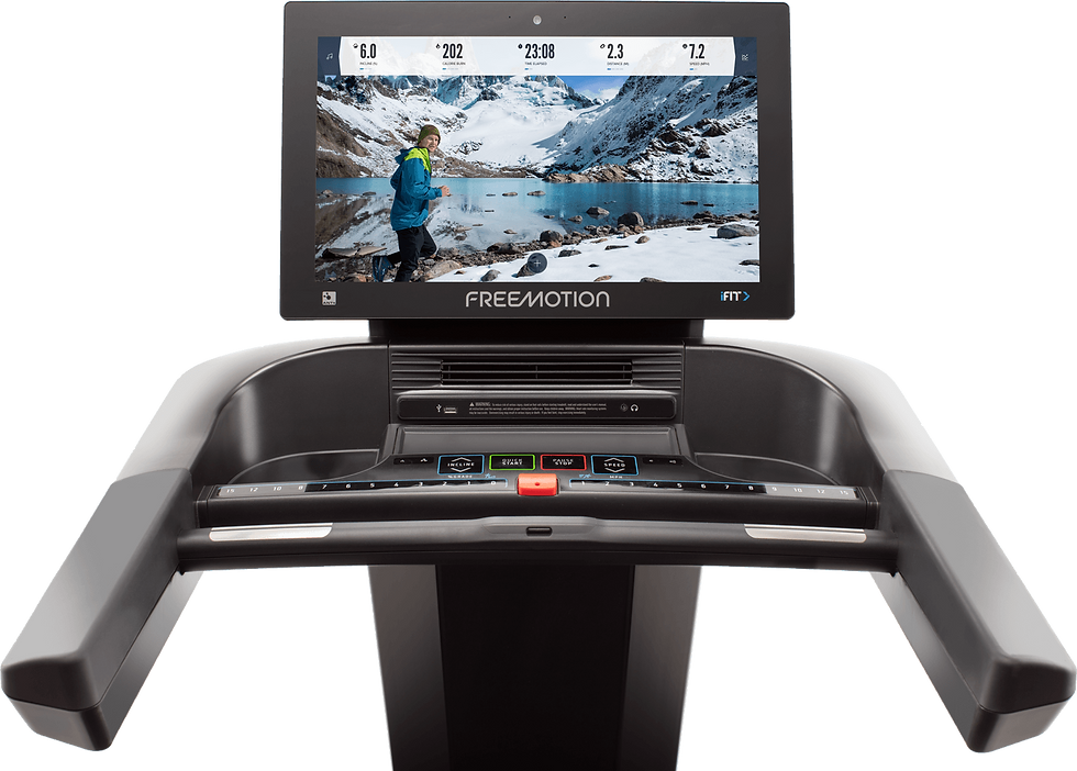 Thumbnail: Freemotion Fitness t22.9 REFLEX Treadmill Console details