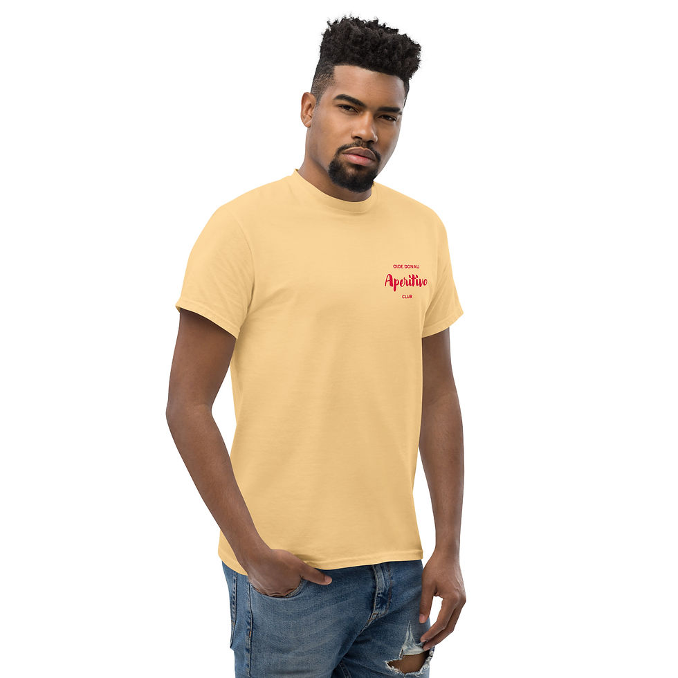 Miniaturbild: Herren T-Shirt "Oide Donau Aperitivo Club"