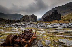 Croesor slate mine barracks