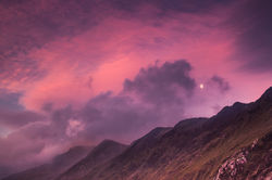 Snowdon from Llanberis at dawn