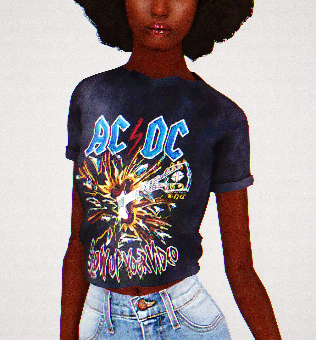 Topshop Graphic Tee (SHUNGA)