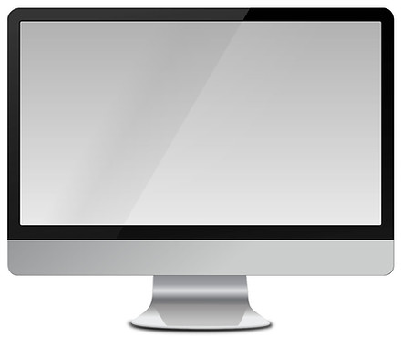 Desktop computer sceen