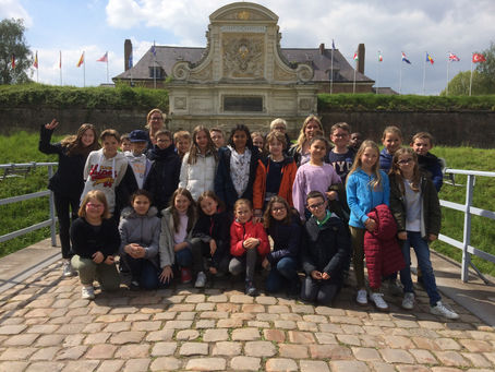 Visite de la citadelle pour les CM1/2