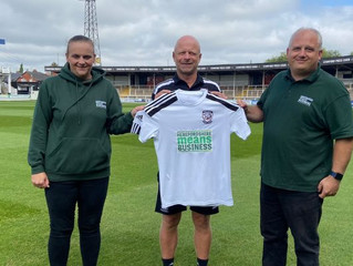 Hereford means Business sponsor Hereford FC under 18s
