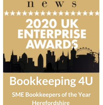 Bookkeeping 4U - Winners of 2020 UK Enterprise Award