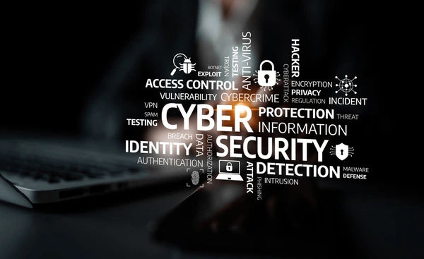 Word cloud for cyber security learning resources