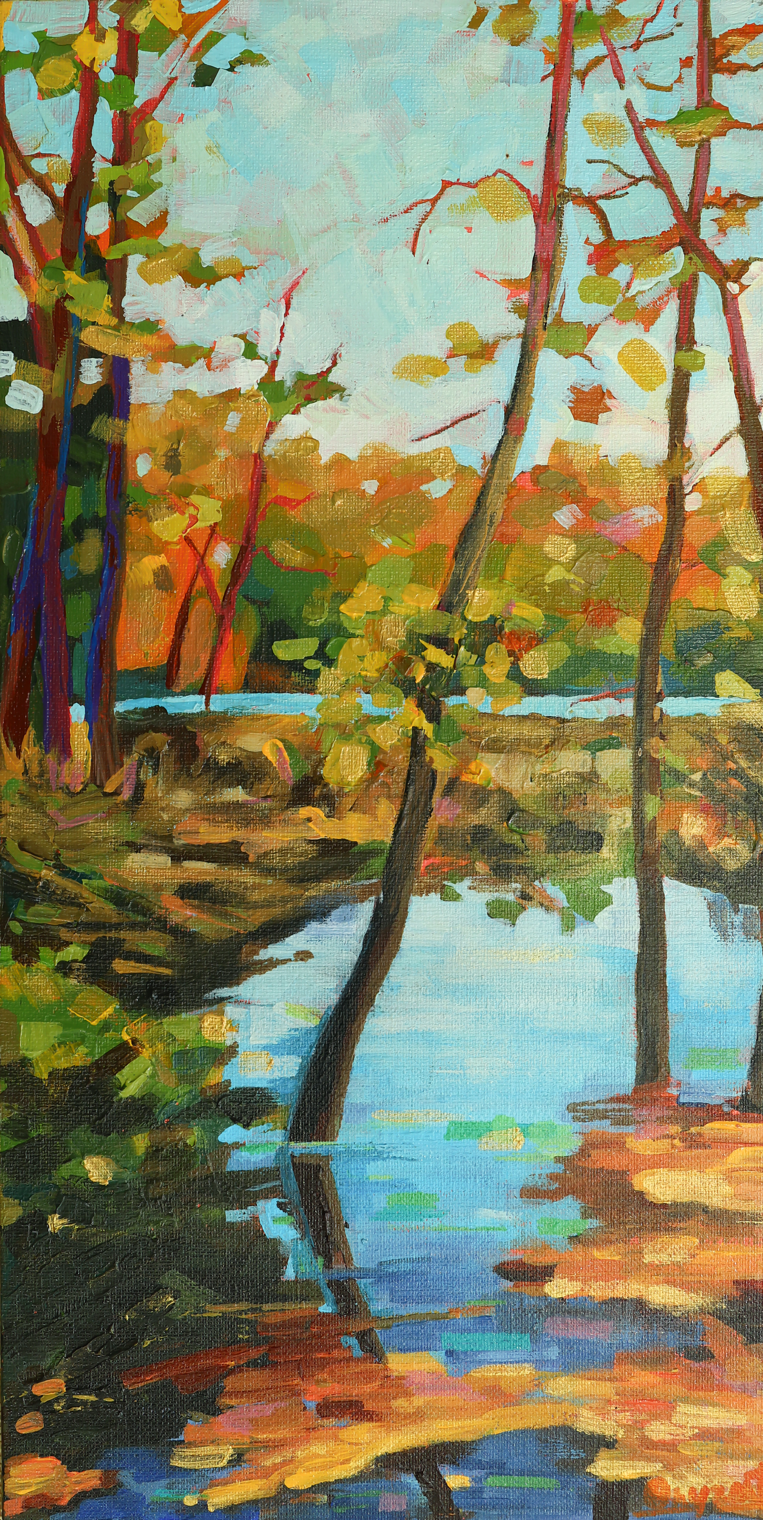 BY THE BROOK (6 x 16 in)