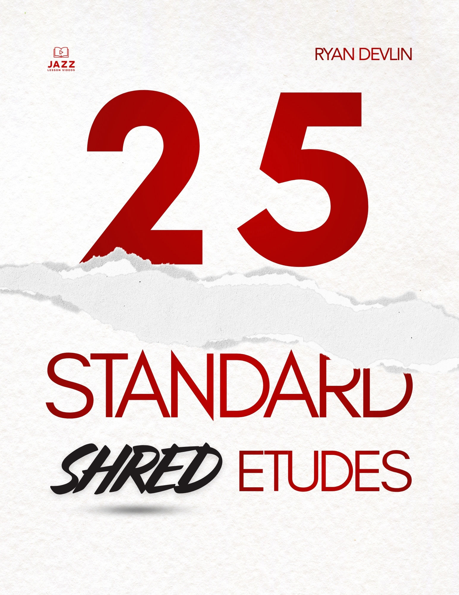 (Bass Clef) 25 Standard Shred Etudes