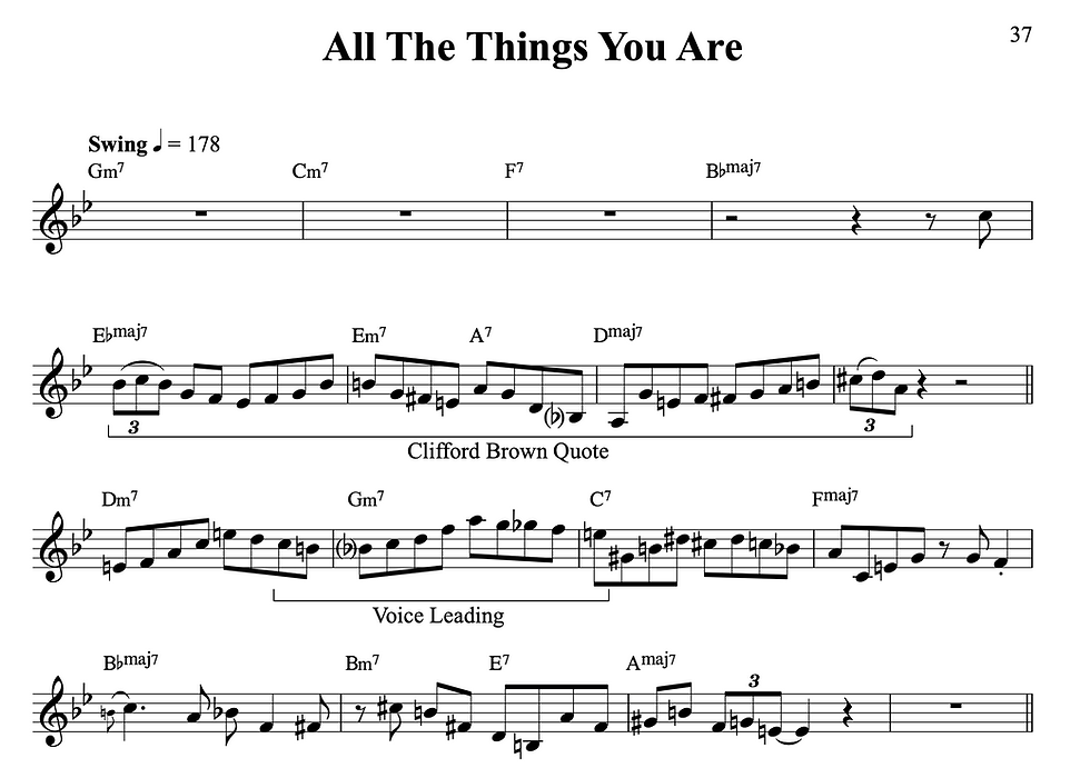 Thumbnail: (Bb Trumpet) The Jazz Language Handbook