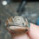 Thumbnail: White Gold Men's ring with diamond chips