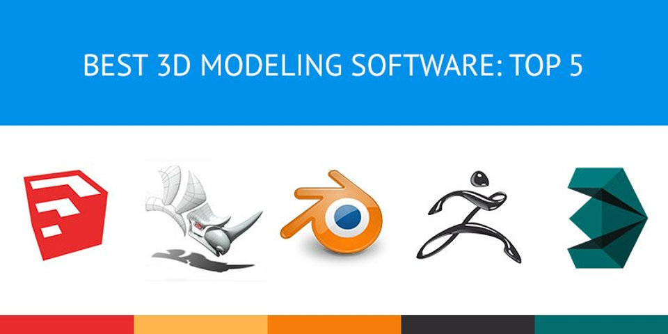 Top 5 Software for 3D Modeling Rendering & Design