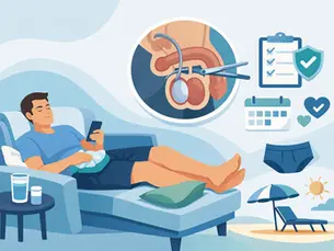 Recuperación tras vasectomía sin bisturí