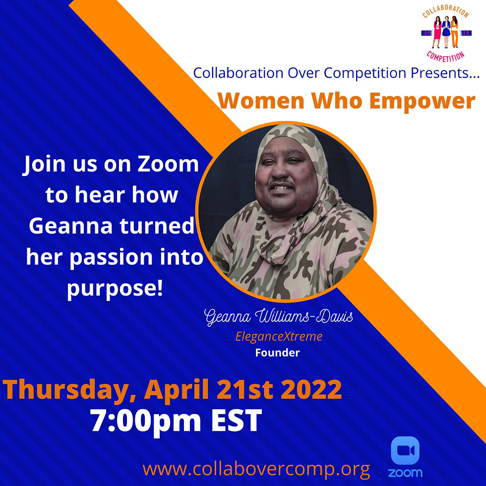 COC Women Who Empower with Geanna Williams Davis 