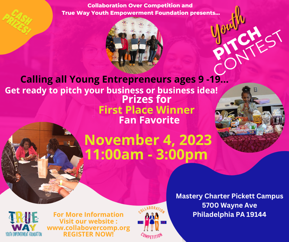 Youth Pitch Contest Contestant Registration