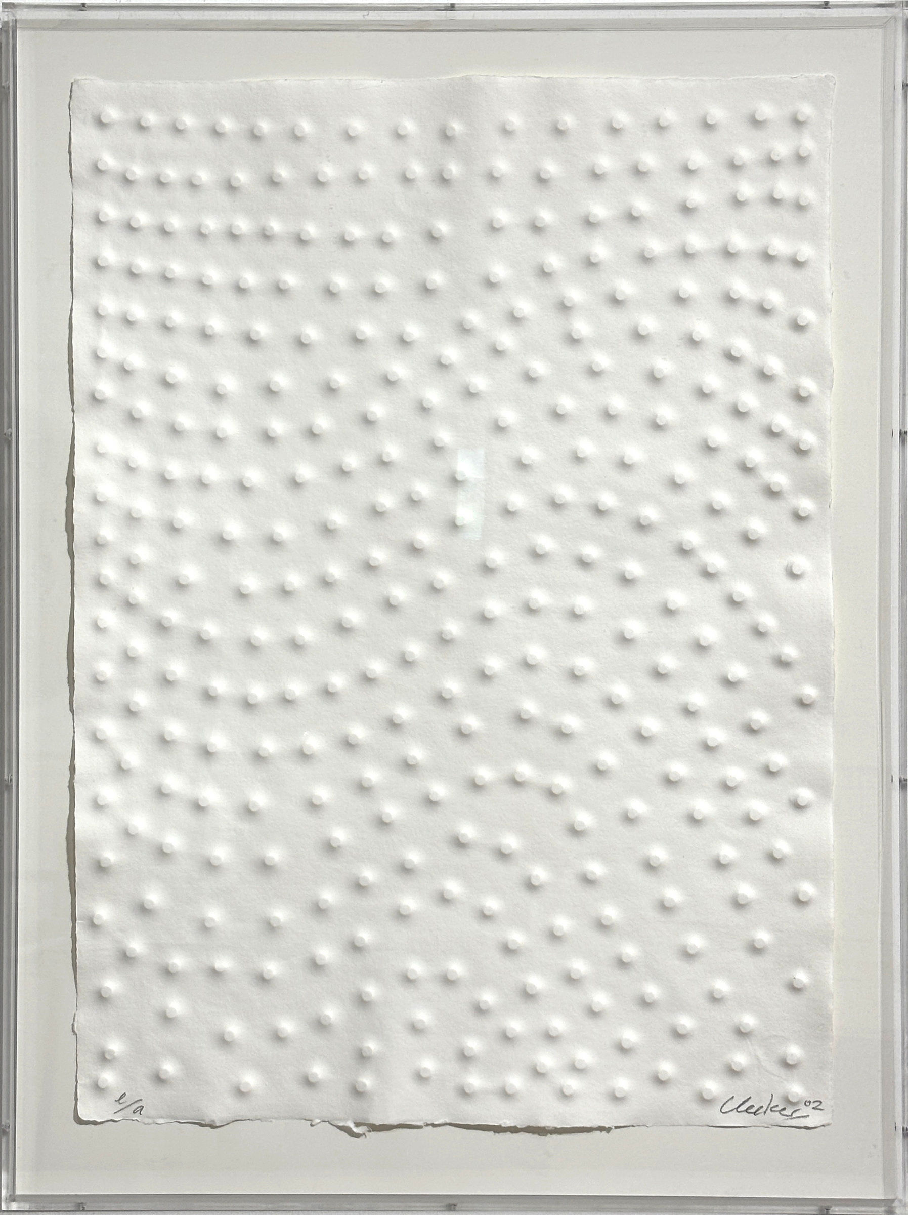 Günther Uecker, Graphein B, 2002