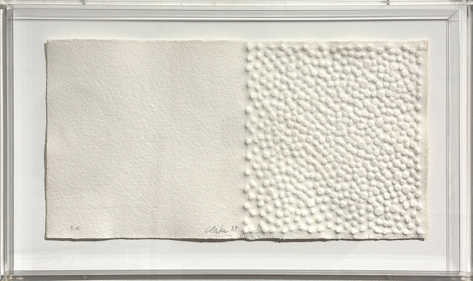 Günther Uecker, Einsam gemeinsam, 1989