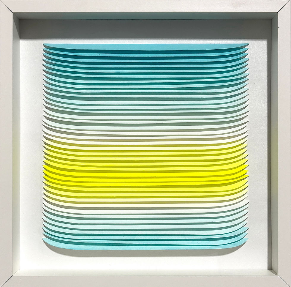 Babette Jansen, Mint-Neon-Gelb-Mint, 37 cm, 2023