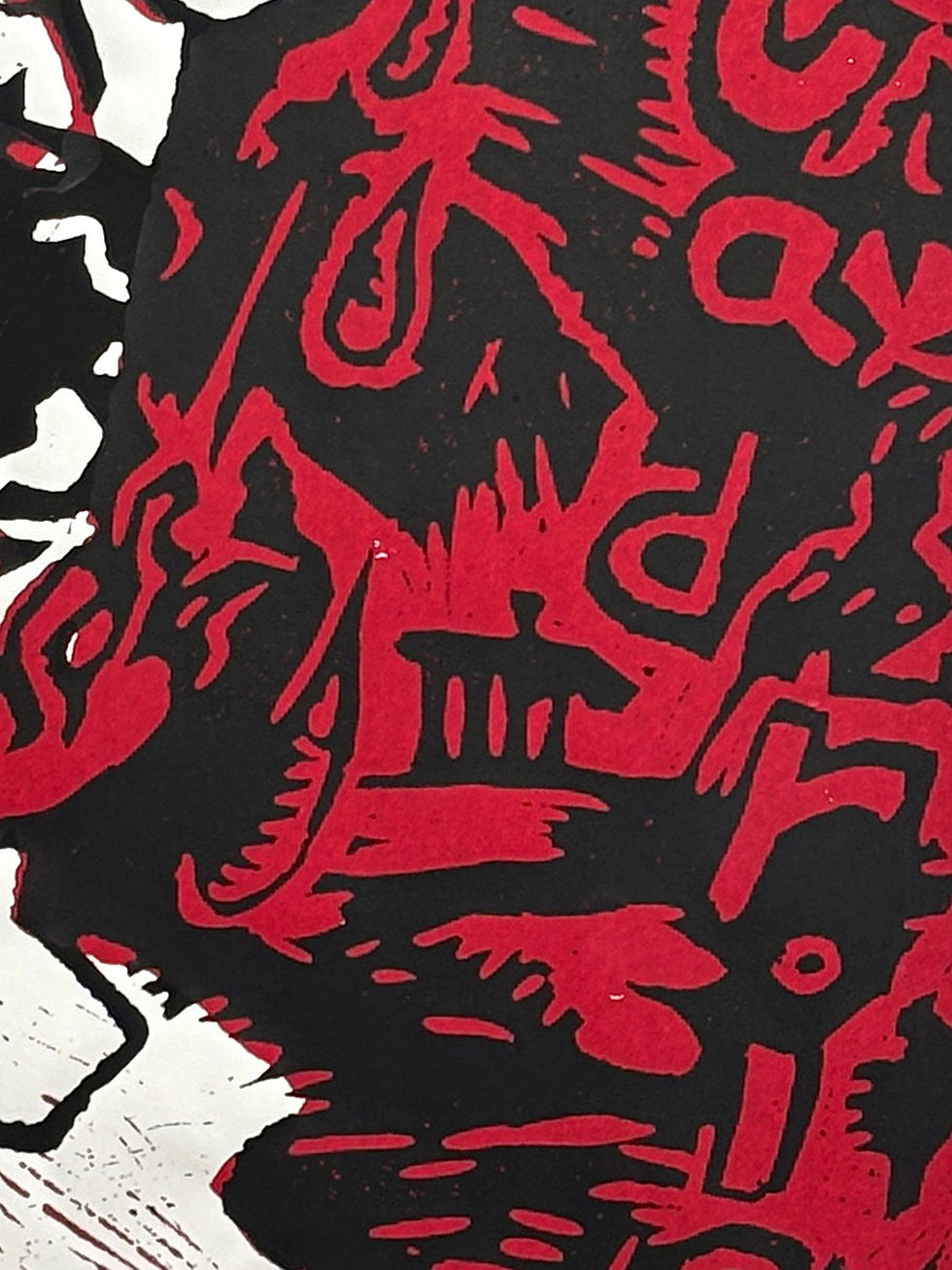 Miniaturbild: Jörg Immendorff, Die Naht (Blatt 3), 1982