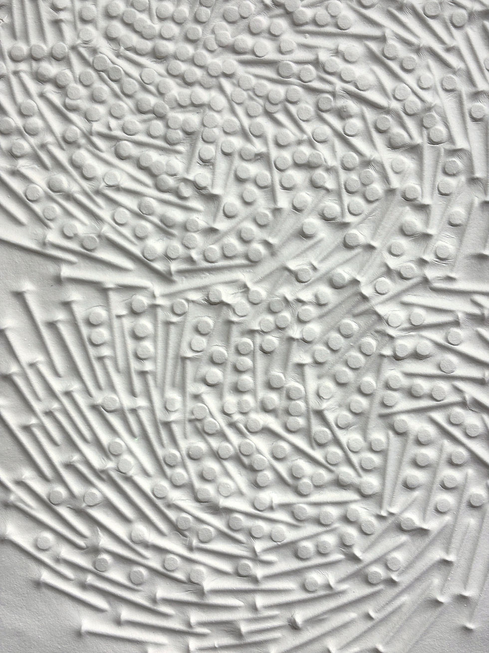 Miniaturbild: Günther Uecker, Doppelspirale, 2018