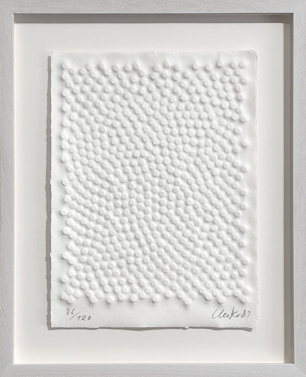 Günther Uecker, Permutation, 1981