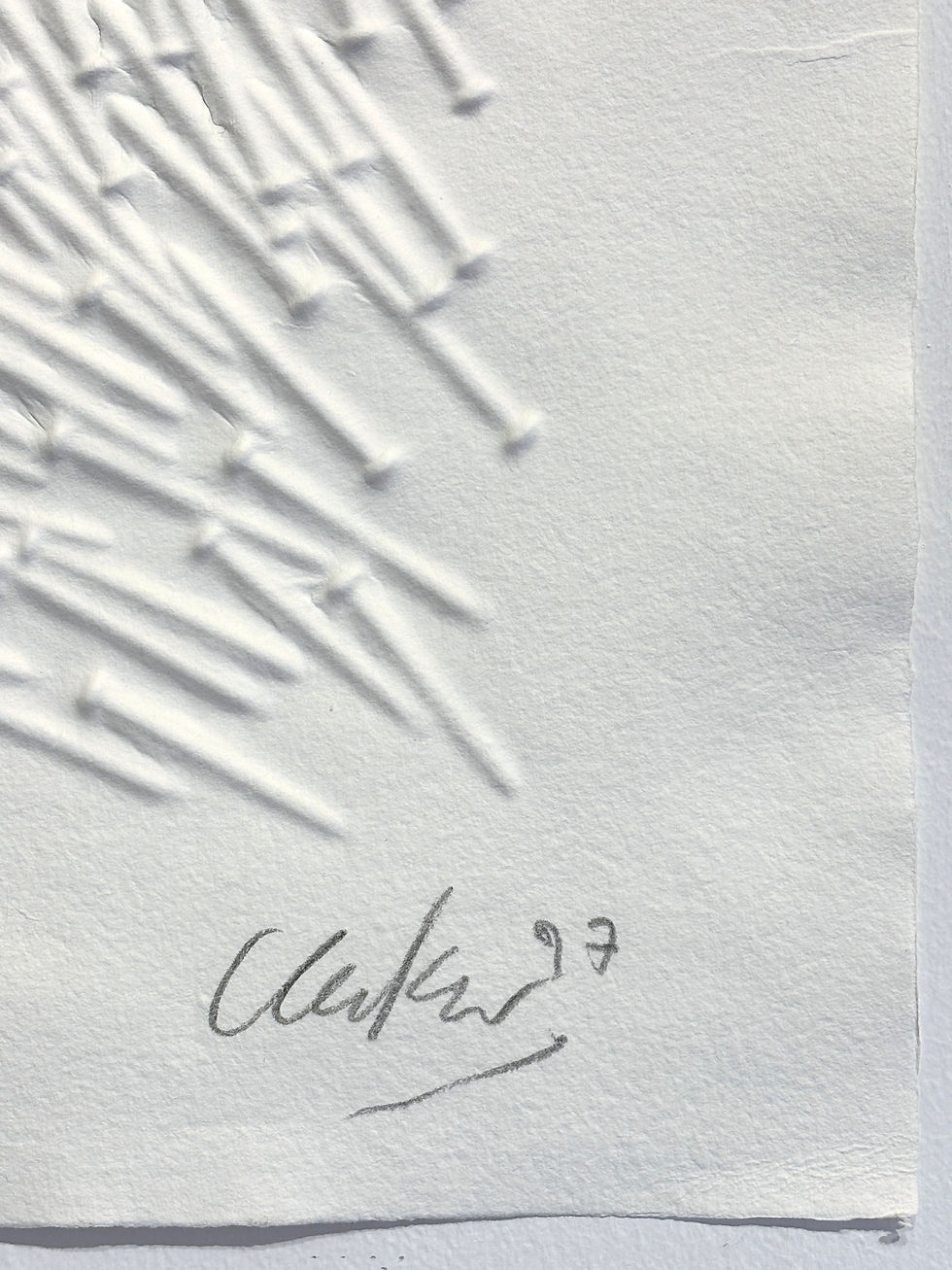 Miniaturbild: Günther Uecker | Gegenstrom | 1997