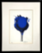 Otto Piene, Blue Poppy (Weiß), 1978