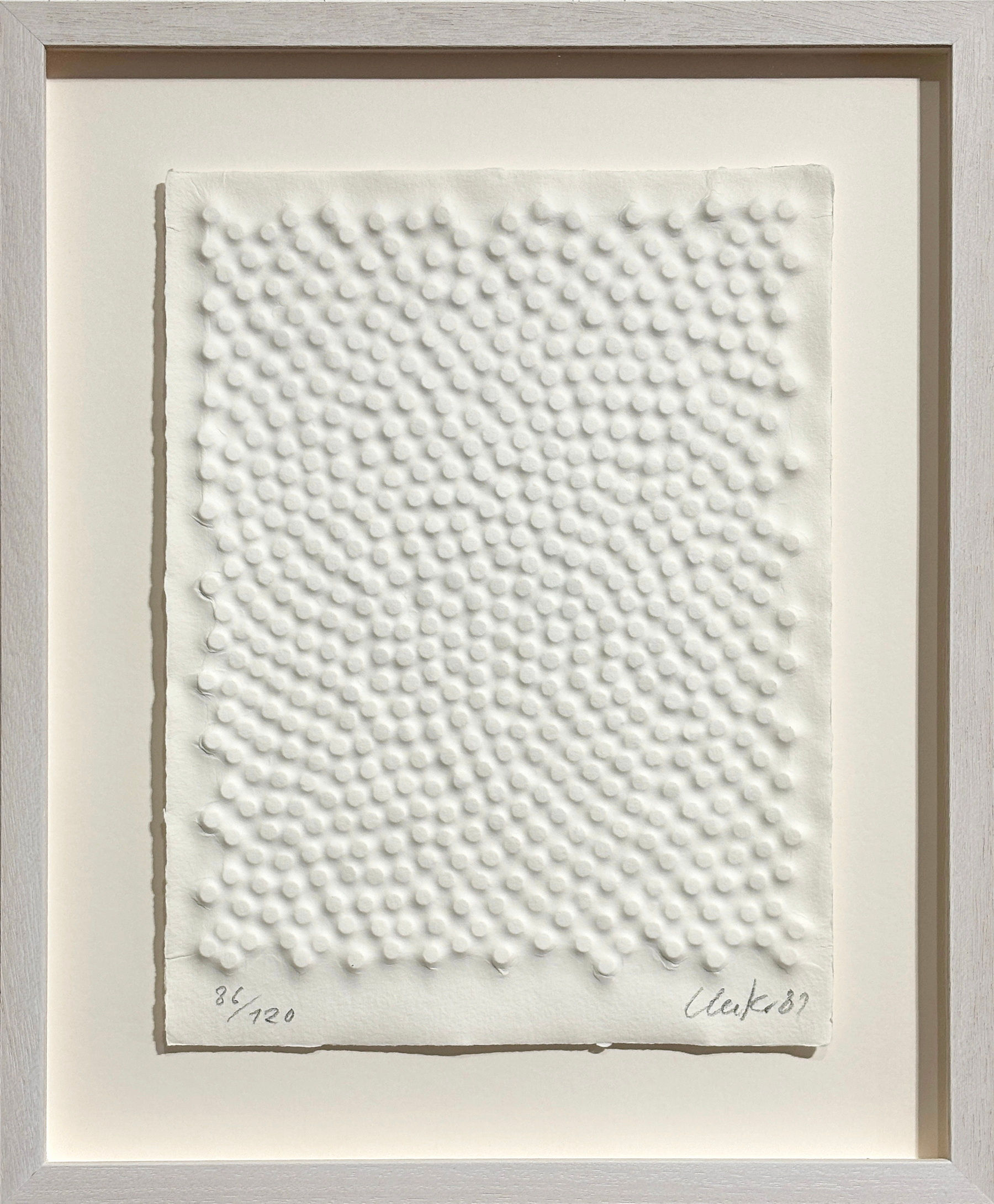 Günther Uecker, Permutation, 1981