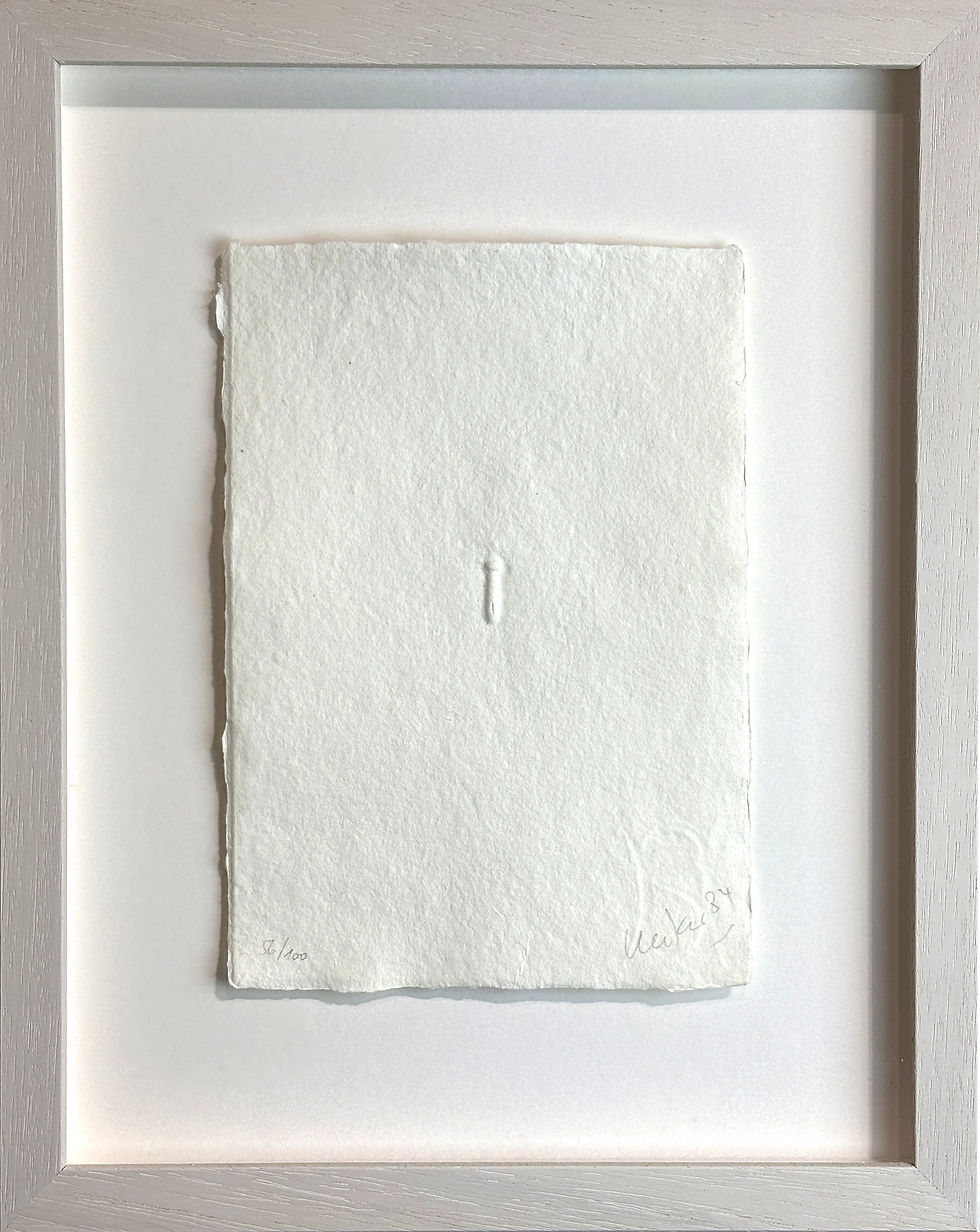 Günther Uecker | Grenzverhältnisse (Blatt I-IV) | 1984