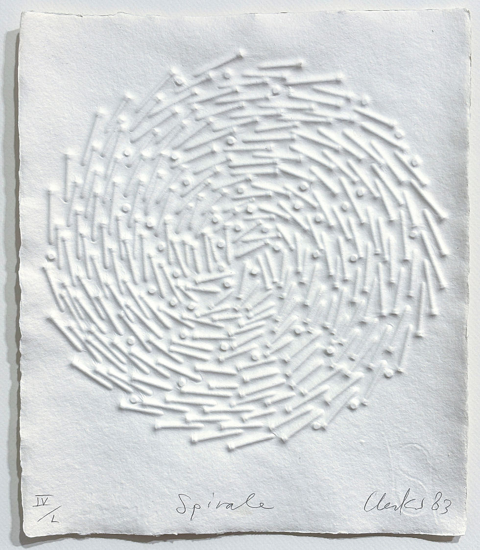 Miniaturbild: Günther Uecker | Spirale | 1983