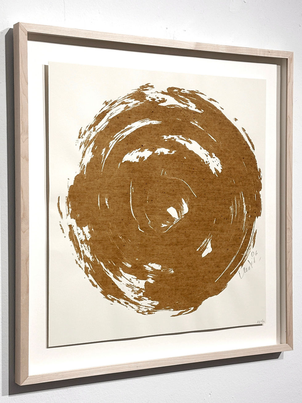 Günther Uecker, Buch Hiob (Blatt 46), 2006
