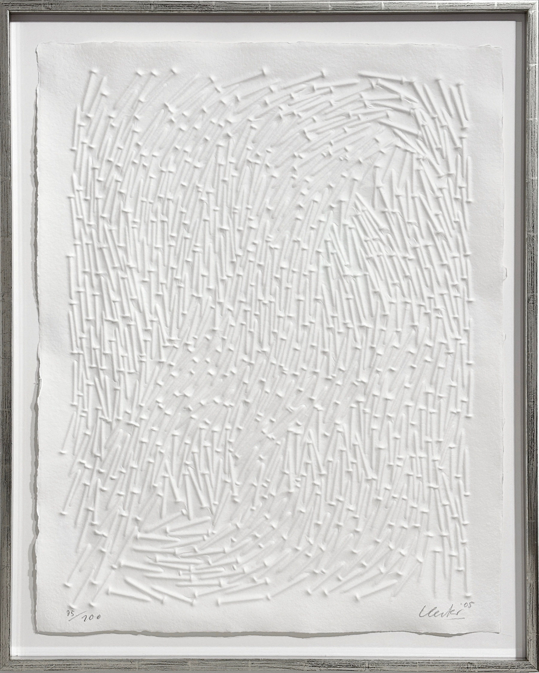 Günther Uecker | Strömung I | 2005
