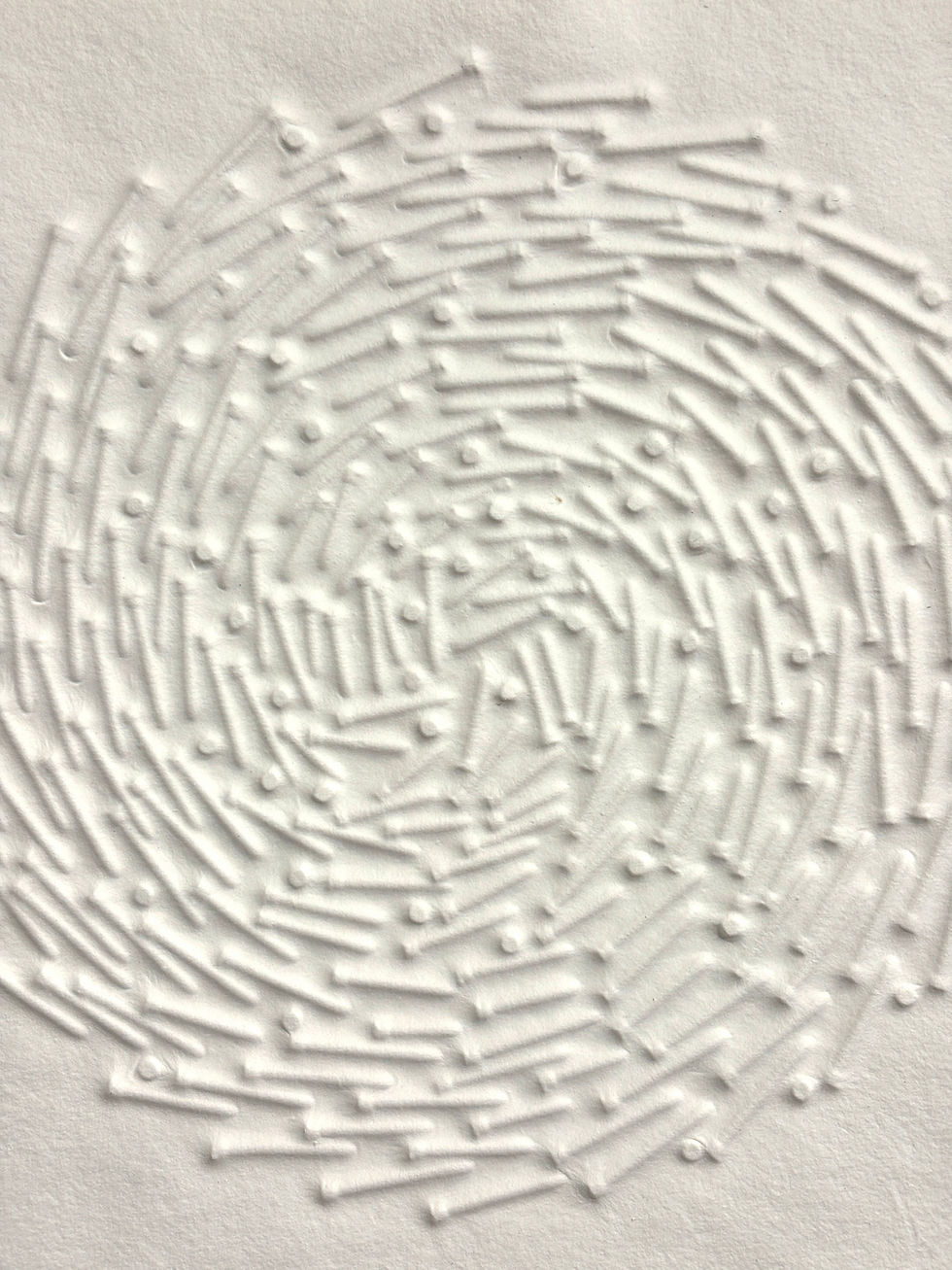 Miniaturbild: Günther Uecker, Spirale (aus "Vier Prägungen"), 1983