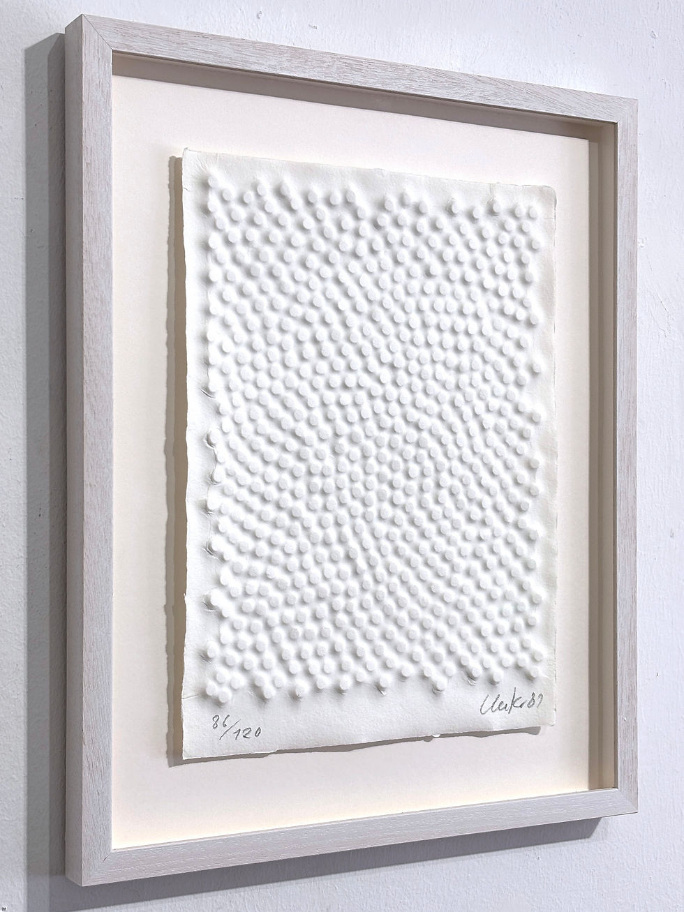 Günther Uecker, Permutation, 1981
