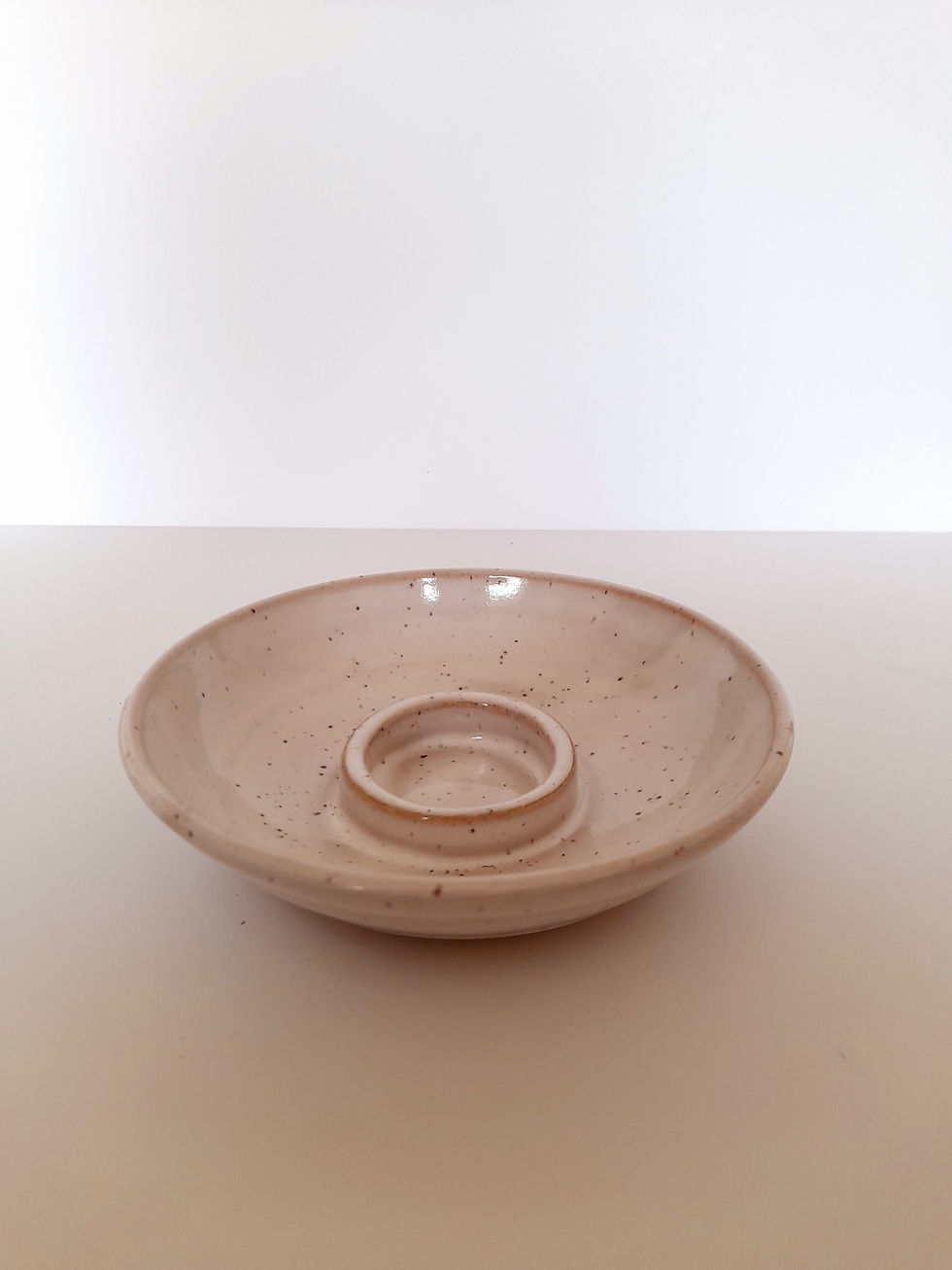 Thumbnail: Kokedama Dish - Shallow (Glazed)