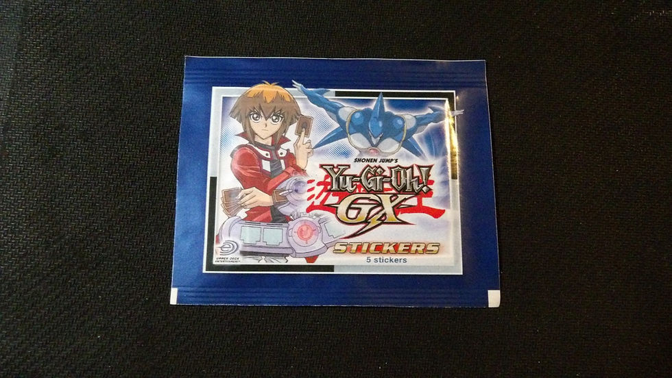 Sachet collection scellé, Yu Gi Oh! 'GX 3, édition Upper Deck 2008