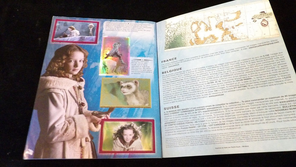 Miniature : Album Panini, 'A la Croisée des Mondes: La boussole d'Or', édition 2007 Complet