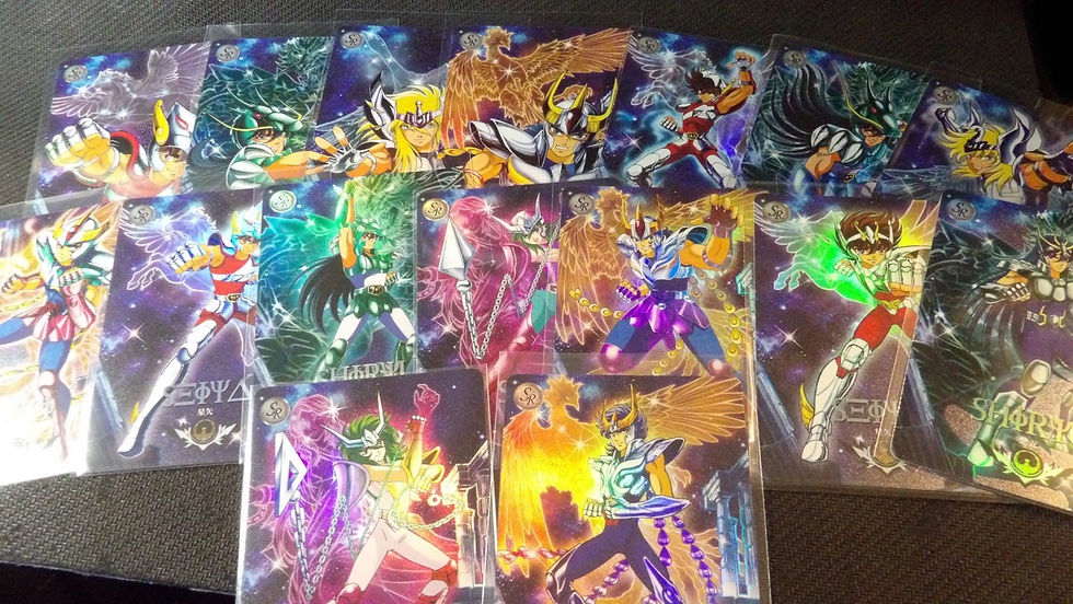 Carte à collectionner 'Chevaliers du Zodiaque' Kayou édition 2023, à l'unité SR