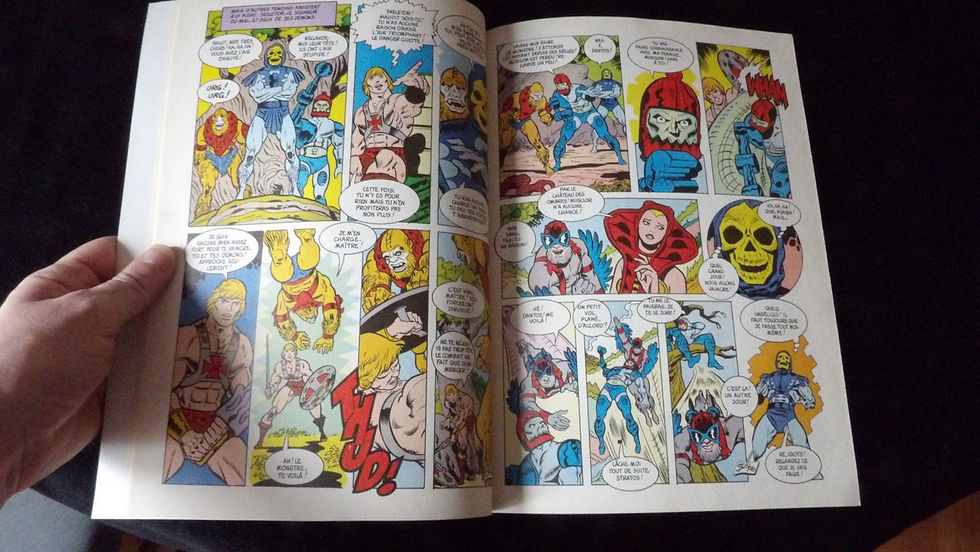 Miniature : BD, Les Maitres de l'Univers, édition Whitman & Mattel 1985