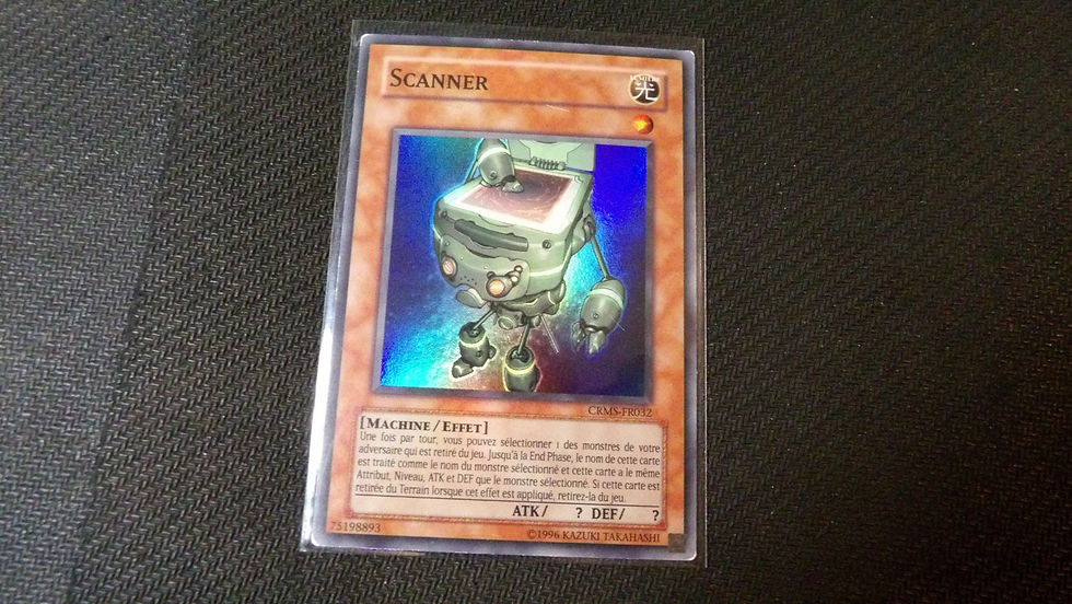 Carte Yu Gi Oh! TCG, Carte Monstre: 'Scanner' /CRMS-FR032