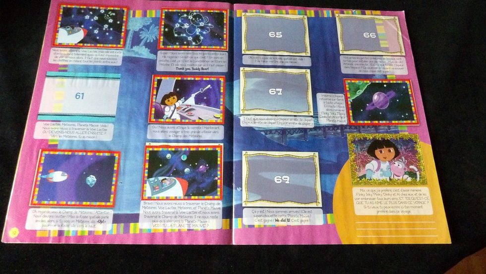 Miniature : Album Panini, Collection 'Dora L'Exploratrice', édition 2006