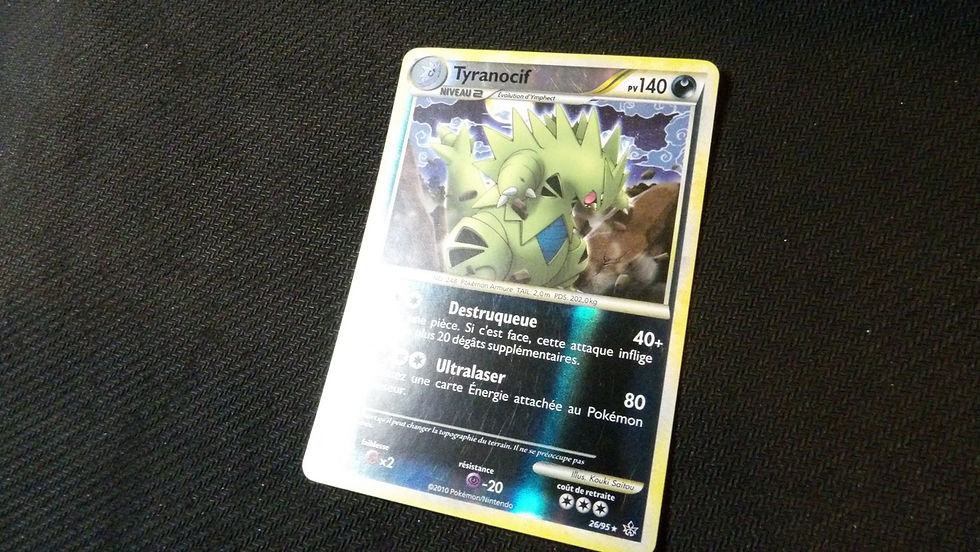 Miniature : Tyranocif reverse 26/95, série HGSS Déchainement