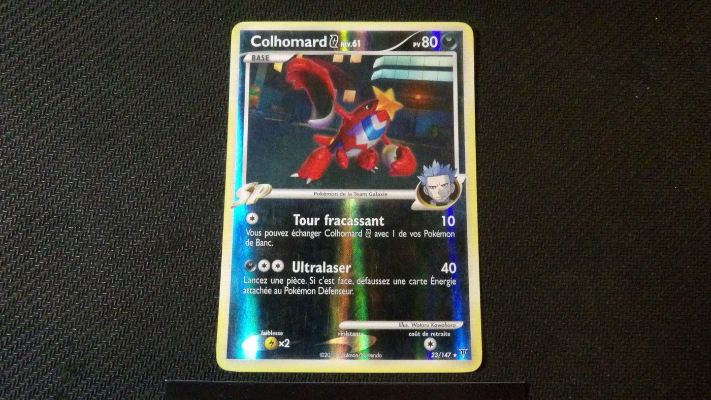 Colhomard reverse 23/147, série Vainqueurs Suprêmes