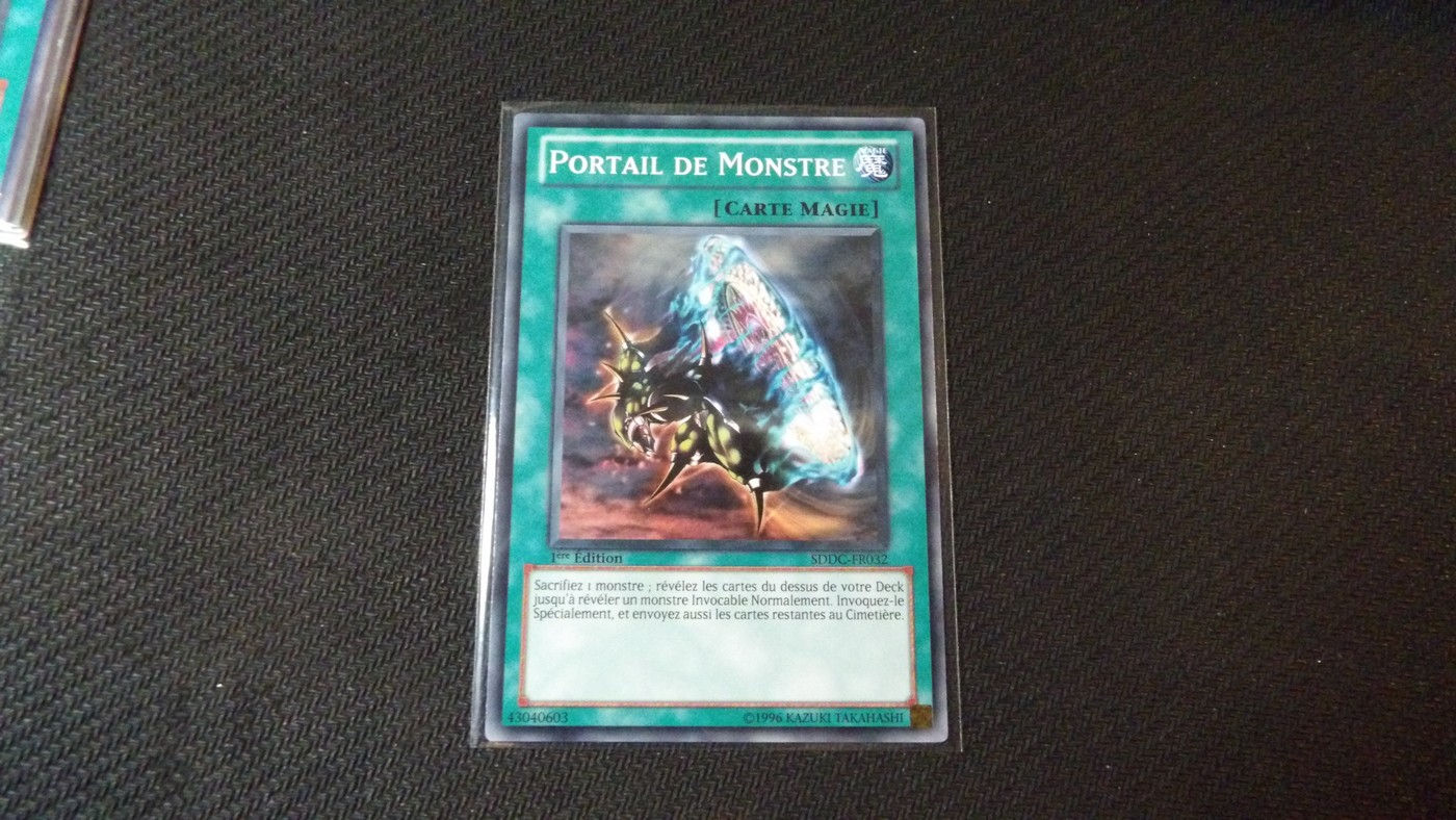 Carte Yu Gi Oh! TCG, Carte Magie 'Portail de Monstre' /SDDC-FR032