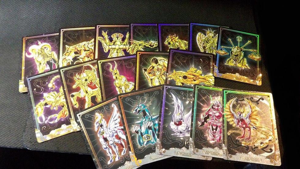 Carte à collectionner 'Chevaliers du Zodiaque' Kayou édition 2023, à l'unité AR