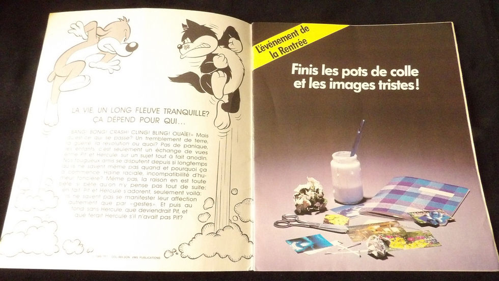 Miniature : Album Panini 'Pif et Hercule', édition 1989 FR